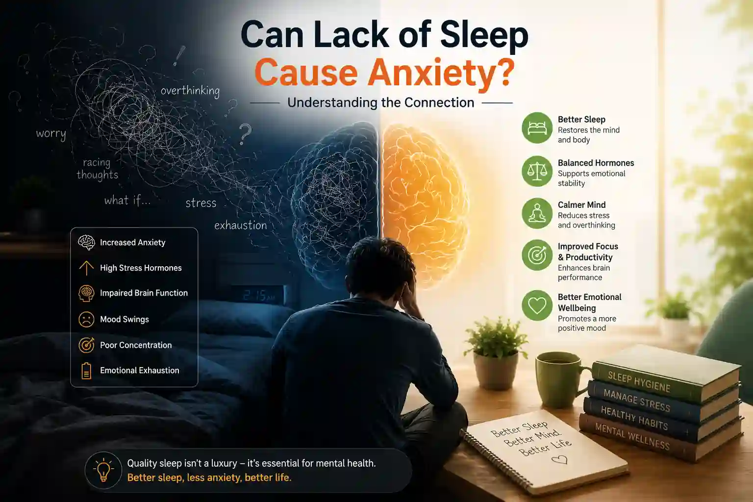 Can Lack of Sleep Cause Anxiety
